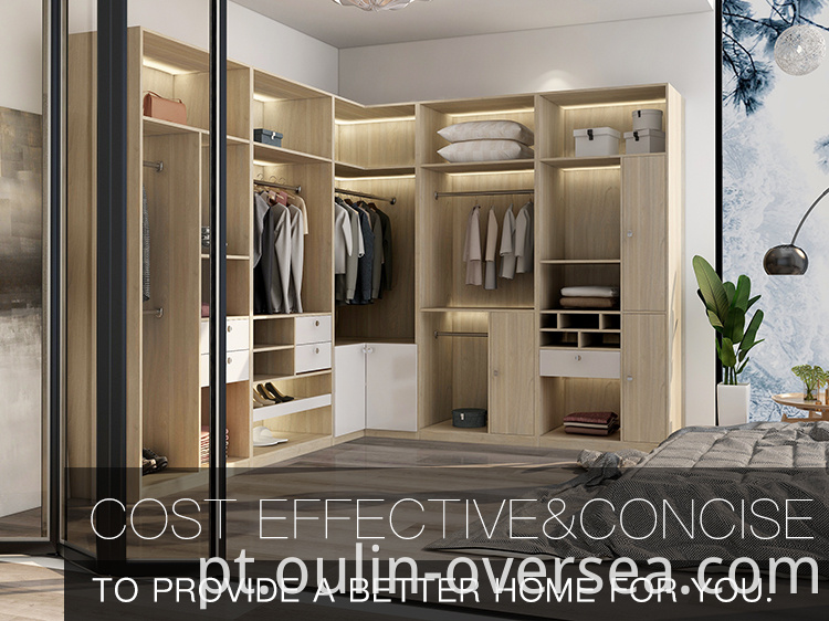 Hot selling modern design wardrobe and bedroom closet 